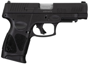 Taurus 1G3XLSR9041 G3XL  Compact Frame 9mm Luger 12+1 4" Matte Stainless Steel Barrel, Matte Black Tenifer Serrated Steel Slide, Black Polymer Frame w/Picatinny Rail, Black Polymer Grip, Right Hand