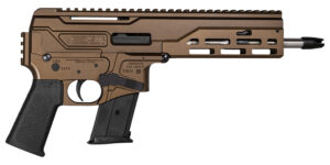 Diamondback DB1614L071 DBX 5.7x28mm 20+1 8" Stainless Threaded Barrel, M-LOK Handguard, Midnight Bronze Cerakote Aluminum Picatinny Rail Receiver, Black Magpul K Grip