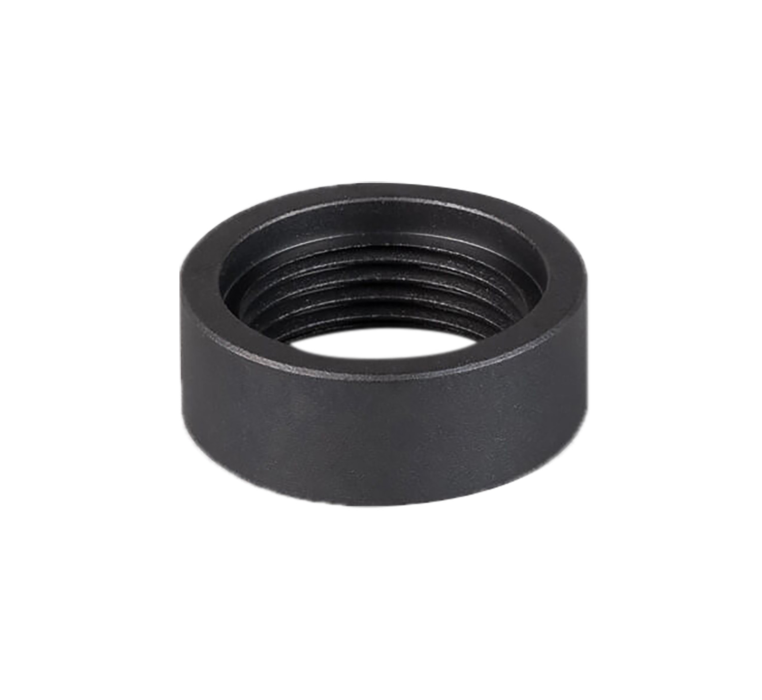 SilencerCo AC114 Delta Thread Spacer 22 LR Steel Black Oxide 1/2"-28 tpi
