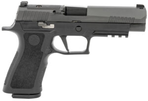 Sig Sauer 320XF9BXR3PR2 P320 XFull 9mm Luger 17+1 4.70" Carbon Steel Barrel, Black Nitron Optic Ready/Serrated SS Slide, Black Stainless Steel Frame w/Picatinny Rail, Black XCarry Medium Polymer Grips