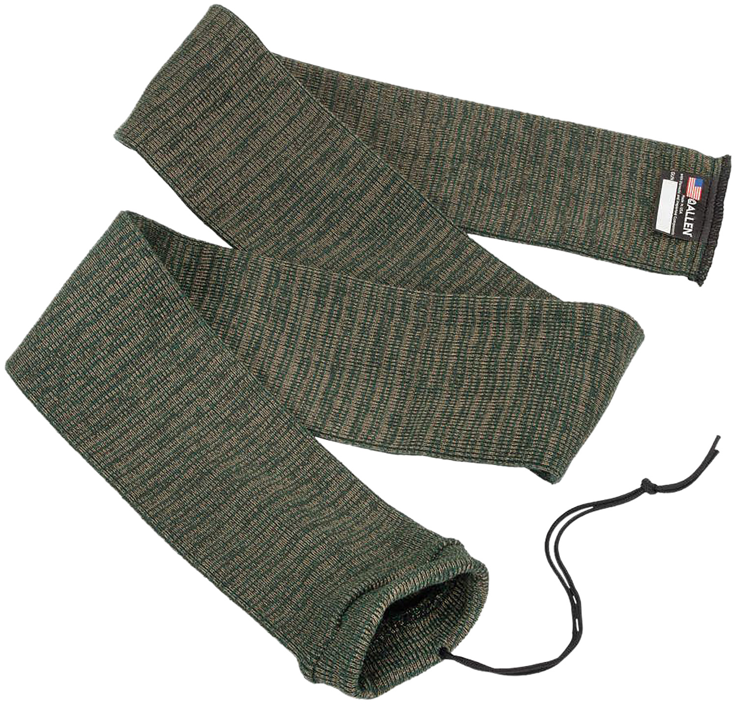 Allen 133 Gun Sock 52" Rifle/Shotgun Heather Green Silicone-Treated Knit