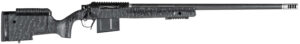 Christensen Arms 8010400500 BA Tactical Long Range 6mm Creedmoor 4+1 24" Carbon Fiber Barrel, Black Nitride Finish, Black with Gray Webbing Stock
