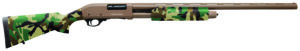Charles Daly 930330 301 12 Gauge 3" 4+1 28" Vent Rib Barrel, Flat Dark Earth Barrel/Receiver, Woodland Camo Synthetic Stock & Forend, Includes 3 Choke Tubes