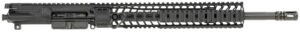 Spikes Tactical  Midlength  Complete 5.56x45mm NATO 16", Black,  12" Picatinny Handguard, A2 Flash Hider