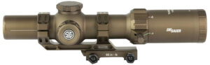 Sig Sauer Electro-Optics SOTM11202 Tango-MSR Coyote 1-10x26mm 34mm Tube First Focal Plane