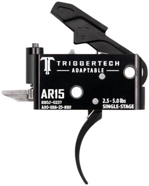 TriggerTech AR0SBB25NNP Adaptable Pro Curved Single-Stage 2.5-5.0 lbs Adjustable for AR-15
