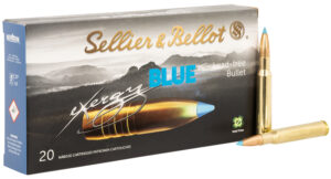 Sellier & Bellot SB3006XB eXergy  30 06Springfield 180gr TAC EX Blue 20 Per Box/12 Case