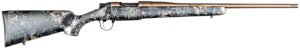 Christensen Arms 8010119100 Mesa FFT 7mm PRC 3+1 22" Threaded Barrel, Burnt Bronze Cerakote, Green with Black/Tan Webbing Stock