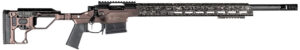Christensen Arms 8010310700 Modern Precision 7mm PRC 26" Threaded Carbon Fiber Barrel 5+1, Black Nitride Finish, Desert Brown Anodized Folding Stock, Polymer Grip