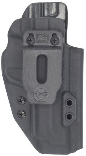 C&G Holsters 0568100 Covert  IWB Black Kydex Belt Clip Fits S&W M&P 9/40 4.25" Right Hand