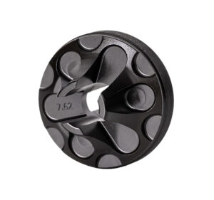 Rugged Suppressors FC006 Flash Hider Front Cap 7.62mm, Black Steel for Some Rugged Suppressors