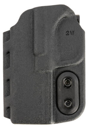 DeSantis Gunhide 137KJ2WZ0 Slim-Tuk  IWB Black Kydex Belt Clip Fits Springfield Hellcat Pro Belt 1.75" Wide Ambidextrous