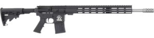Great Lakes Firearms AR-15 450 Bushmaster 5+1 18" Stainless Barrel, Black Rec, A2 Grip, Carbine Stock, Compensator