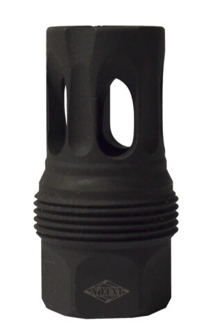 Yankee Hill 444532 sRx Q.D. Flash Hider Short Black Phosphate Steel with 5/8"-32 tpi for sRx Adapters