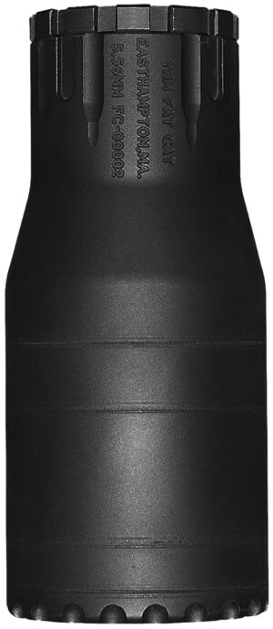 Yankee Hill 2200MB28 Fat Cat (Standard End Cap) 22 Cal (5.56mm) Black Stainless Steel/Inconel, Mini sRx Mount Included