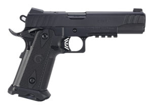 EAA 395040 Witness2311  45 ACP 11+1 5" Black Barrel, Black Serrated Slide & Polymer Frame w/Picatinny Rail & Beavertail Black Checkered Polymer Grips