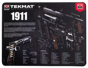 TekMat TEKR2019113D Ultra 20 Cleaning Mat Black/White Rubber 15"x20" 1911 Parts Diagram