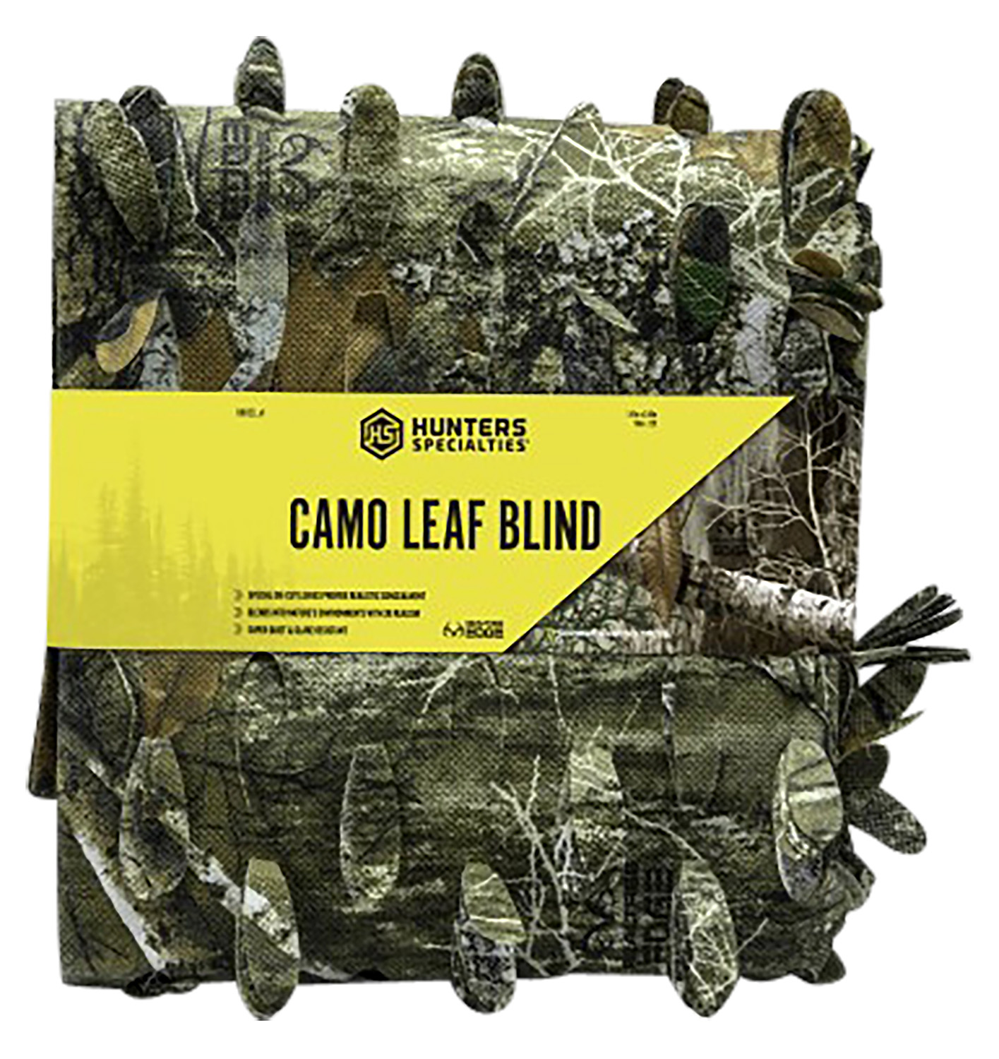 Hunters Specialties 100123 Camo Leaf Blind Realtree Edge Polyester