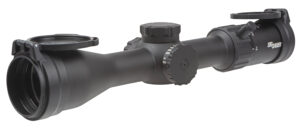 Sig Sauer Electro-Optics SOW43003 Whiskey4 SFP Low Profile Black 3-12x44mm 30mm Tube Quadplex Reticle