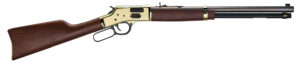 Henry H006GC Side Gate  45 Colt (LC) 10+1 20" Blued Octagon Barrel, Polished Brass Rec, American Walnut Stock, Adj. Sight