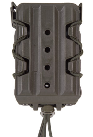 High Speed Gear 162R01OD X2R Taco V2 Mag Pouch Double, OD Green Polymer, Belt Clip/MOLLE U-Mount, Compatible w/ AR/AK Rifle Mags