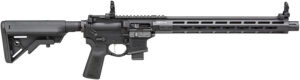Springfield Armory STV91609BLC SAINT Victor 9mm Luger 16" 10+1, Black, B5 Sytems Bravo Stock & Type 23 Grip, Flip-Up Sights, Blast Diverter