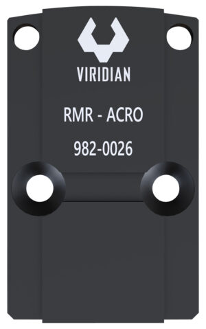 Viridian 9820026 RFX45 RMR Mounting Adapter Black Anodized