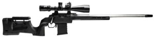 Mdt Sporting Goods Inc 104692BLK XRS Chassis Black Aluminum Core with Polymer Panels, Adj. Cheekrest, M-LOK Forend, Interchangeable Grips, AICS Mag Compatible, Fits Short Action Savage