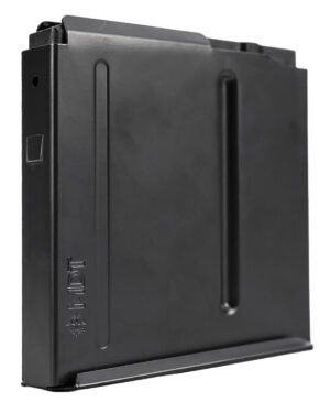 Mdt Sporting Goods Inc 105123BLK AICS Magazine 5rd Extended 300 PRC Long Action Magnum (CIP 3.80" L) Black Steel