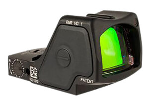 Trijicon 3200001 RMR HD Matte Black 1 x 0.89" x 0.67" 1 MOA Red Dot/55 MOA Circle Multi Reticle