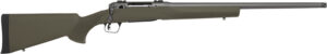 Savage Arms 58037 110 Trail Hunter 270 Win 4+1 22" Threaded/Medium Heavy Profile, Tungsten Gray Cerakote Barrel/Rec, OD Green Hogue Overmold Stock, Adj. AccuTrigger, Weaver Base