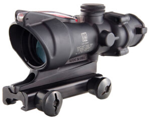Trijicon TA31D100288 ACOG Matte Black 4x32mm Illuminated Red Chevron .223/5.56 BDC Reticle