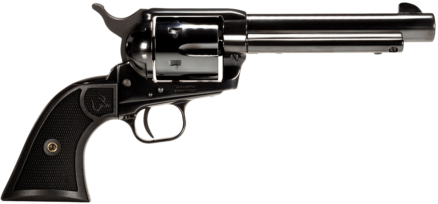 Taurus 2-D4541 Deputy Small Frame 45 Colt (LC) 6rd 4.75" Polished Black Steel Barrel, Cylinder & Steel Frame, Black Polymer Grip, Transfer Bar Safety