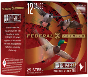 Federal PWUX1422BB Premium  12Gauge 3" 1 1/4 oz 2 Shot 25 Per Box/10 Cs