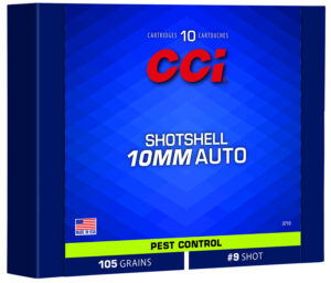 CCI 3710 Pest Control  10mmAuto 105gr 10 Per Box/20 Case