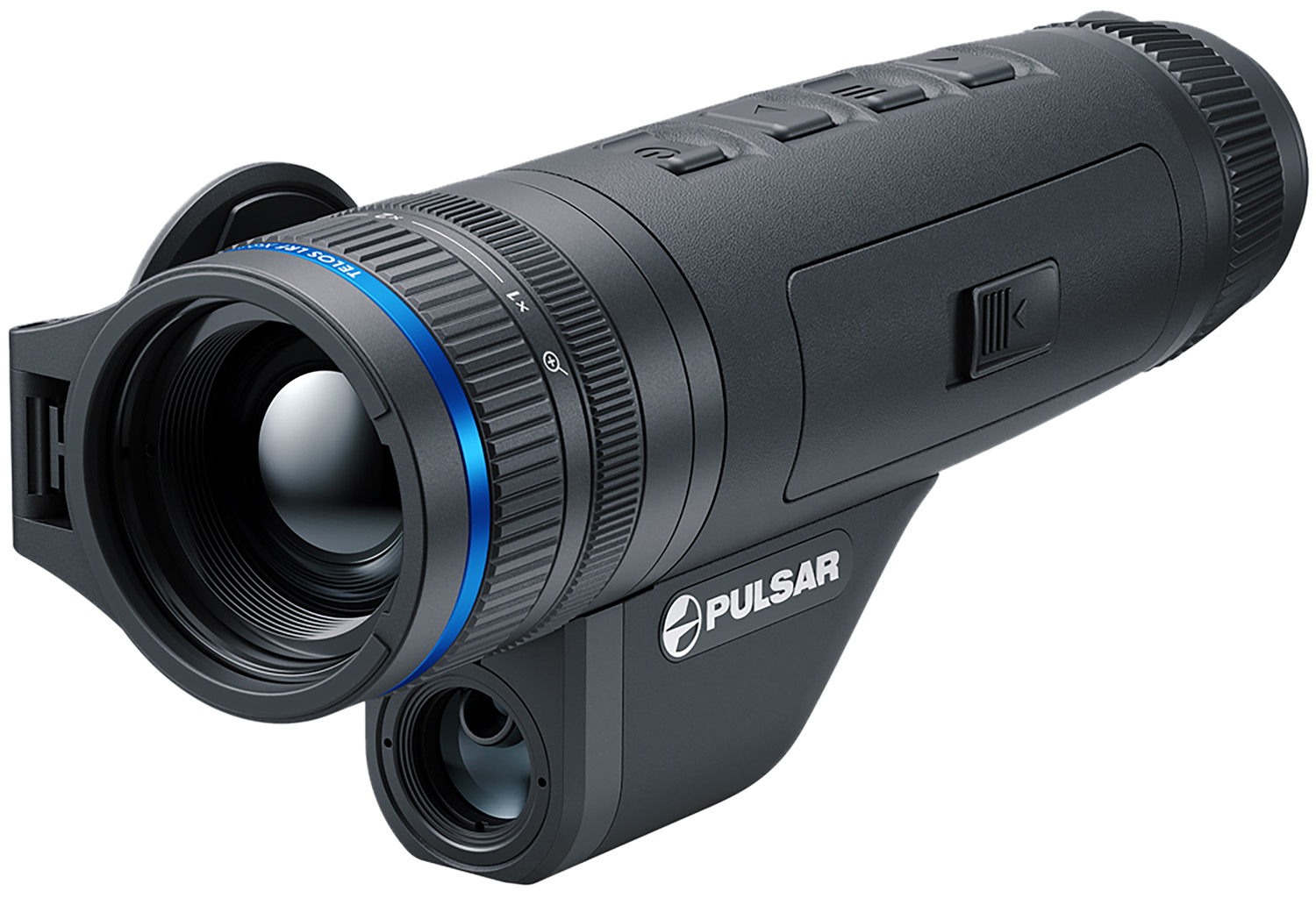 Pulsar PL77512 Telos LRF XQ35 Thermal Hand Held Black 3-12x35mm 384x288, 17 Microns Resolution Zoom 4x