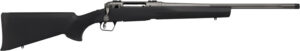 Savage Arms 58271 110 Trail Hunter Lite Full Size 350 Legend 4+1 18" Fluted/Threaded Barrel, Drilled & Tapped Steel Receiver, Black Fixed Synthetic Stock