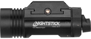 Nightstick TWM30T Tactical Weapon-Mounted Light Turbo Black Anodized Hardcoat 1200 Lumens White LED Light