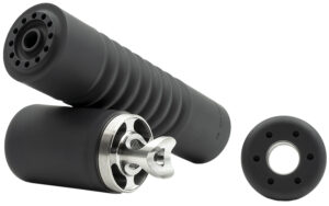 Ab Suppressor F22-78-BB Raptor  7.62mm 1.625" Black Titanium 5/8"x24