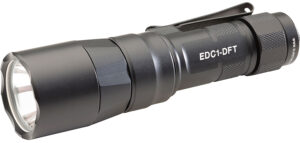 SureFire EDC1DFTBK  Everyday Carry Series Black Anodized 25/350/650 Lumens White LED