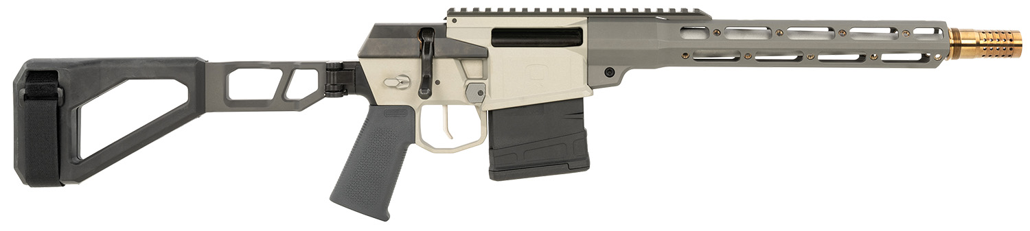 Q LLC FIX8612INPISTOL The Fix 8.6 Blackout 30+1 12" Stainless Threaded Barrel Q-Sert Free-Float Handguards, Picatinny Rail Receiver, Black SBA3 Brace Black, Polymer Grips