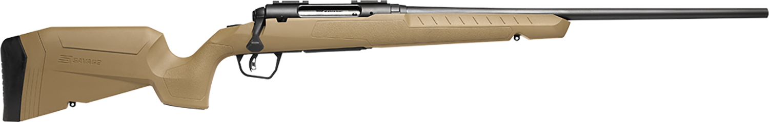 Savage Arms 32114 Axis 2 Compact 6.5 Creedmoor 4+1 20" Matte Black Heavy Sporter Barrel, Matte Black Drilled & Tapped Carbon Steel Receiver, Fixed Flat Dark Earth Synthetic Stock Right Hand