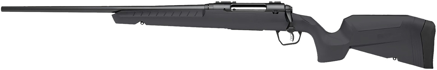 Savage Arms 32142 Axis 2 Compact 243 Win 4+1 20" Matte Black Heavy Sporter Barrel, Matte Black Drilled & Tapped Carbon Steel Receiver, Fixed Matte Gray Synthetic Stock, Left Hand