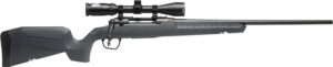 Savage Arms 32171 Axis 2 XP Combo Full Size 223 Rem 4+1 22" Black Sporter Barrel, Black Carbon Steel Receiver Drilled & Tapped, Gray Fixed Synthetic Stock, Weaver 3-9x40mm Scope, Right Hand