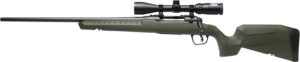 Savage Arms 32188 Axis 2 XP Combo Full Size 350 Legend 4+1 18" Black Sporter Barrel, Black Carbon Steel Receiver Drilled & Tapped, OD Green Fixed Synthetic Stock, Weaver 3-9x40mm Scope, Left Hand
