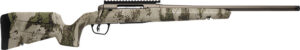 Savage Arms 32304 Axis 2 Pro Compact 7mm-08 Rem 4+1 20" Gun Metal Bronze Cerakote Heavy Threaded Barrel & Picatinny Rail Carbon Steel Receiver, Fixed Woodland Camo Synthetic Stock, Right Hand