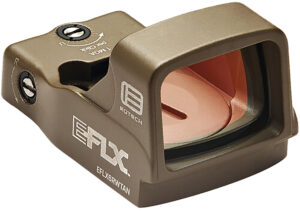 Eotech EFLX3RWTAN EFLX Mini Reflex Sight Tan 1 x 3 MOA Red Dot