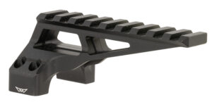 Warne 7859M DiviingBoard Mount Black Aluminum 30mm Tube Picatinny Rail