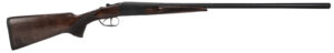 Heritage Mfg BL1228BK Badlander  Full Size 12 Gauge Break Open 3" 2rd 28" Black Chrome Side By Side Barrel, Black Chrome Receiver, Fixed Turkish Walnut Stock