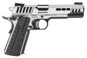 Kimber Mfg.,inc 3000426  Rapide Scorpius 10mm 8+1 5" Black KimPro II w/ Brush Polished Flats Stainless Steel Slide G10 Grip